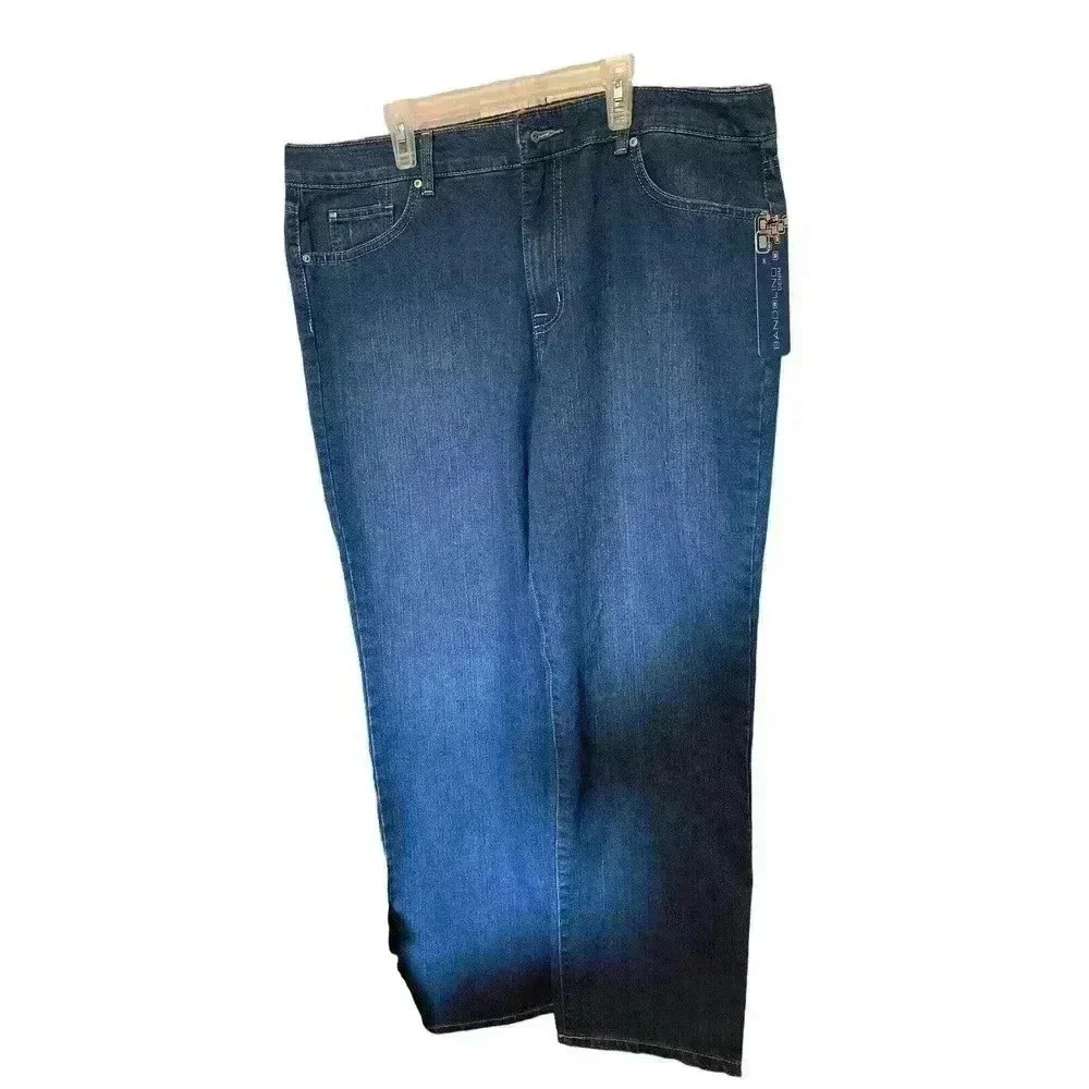 Bandolino Women's Mandie Signature Fit 5 Pocket Jean Size 18
